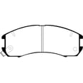 thumbnail image 1 of EBC Brakes Yellowstuff 4000 Series Street and Track Brake Pad Set Fits select: 1989-1993 FORD PROBE, 1988-1992 MAZDA 626, 1 of 4