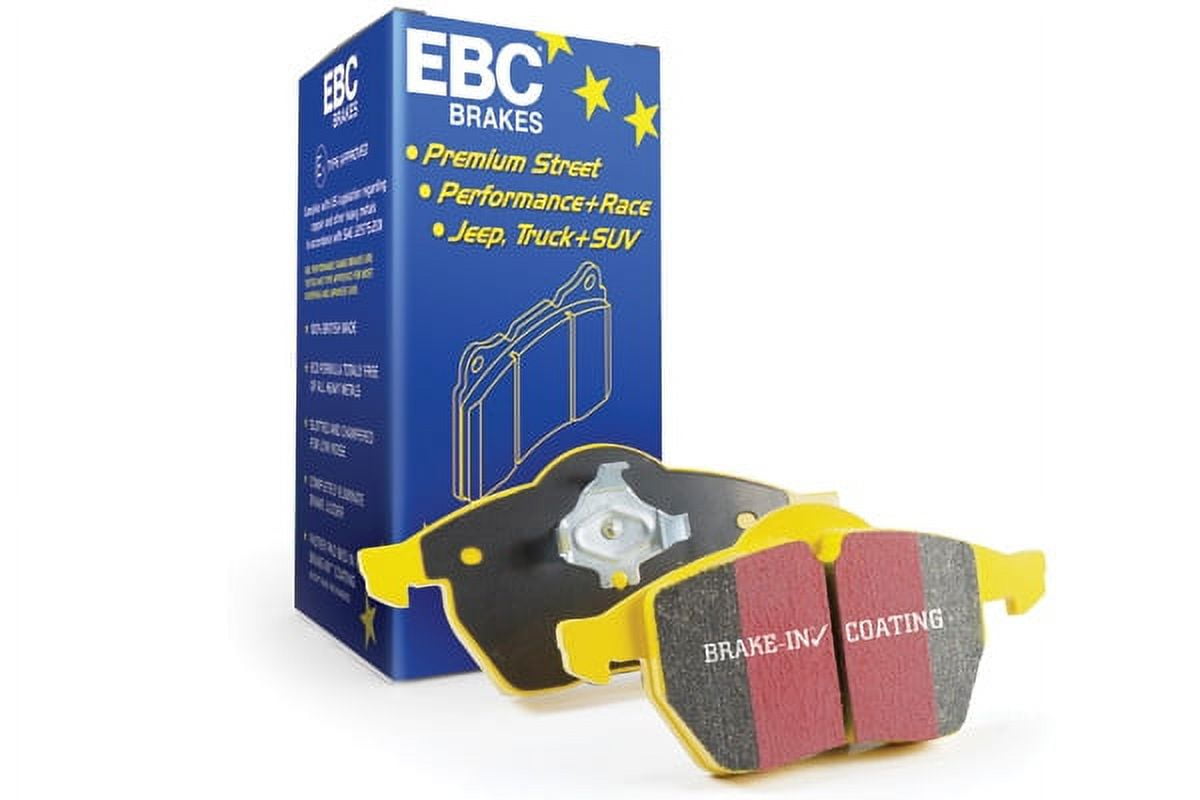 EBC Brakes Yellowstuff 4000 Series Street and Track Brake Pad Set Fits select: 2006-2018 TOYOTA RAV4, 2007-2023 TOYOTA CAMRY