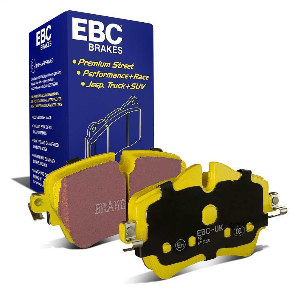 EBC Brakes Yellowstuff 4000 Series Street and Track Brake Pad Set Fits select: 2015-2022 MINI COOPER, 2023 MINI COOPER S