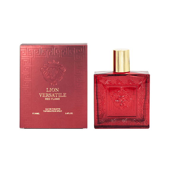 EBC Collection, VERSATILE RED FLAME Perfume for Men, 3.4oz/100ml
