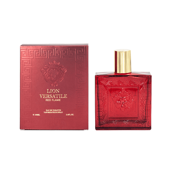 EBC Collection, VERSATILE RED FLAME Perfume for Men, 3.4oz/100ml