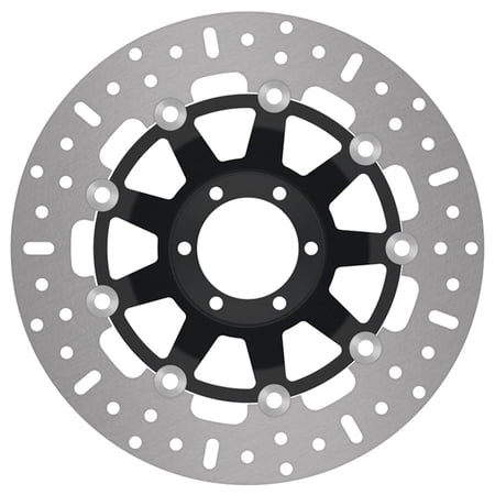 EBC Contour Profile Rotor Fits Indian - Rear left Brake# MD887BLK, Rear left