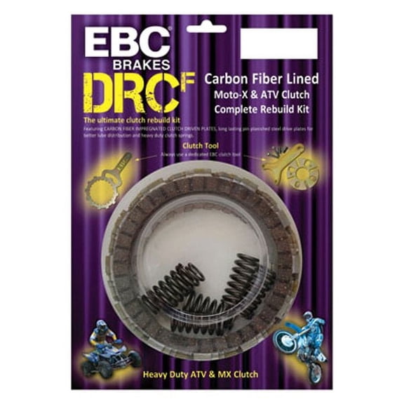 EBC DRCF111 - DRCF Carbon Fiber Lined MX Race Clutch Kit