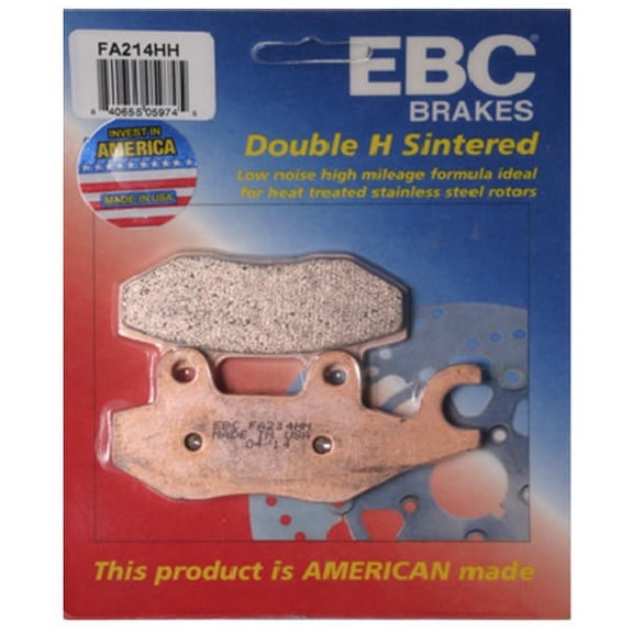 EBC Double-H Sintered Brake Pad - Front for Triumph Trophy 1200 (4 Cyl Up to VIN 4901) (Left) 1993-2001