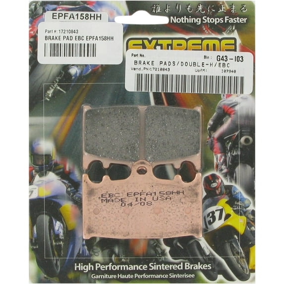EBC EPFA185HH Extreme Performance Brake Pads