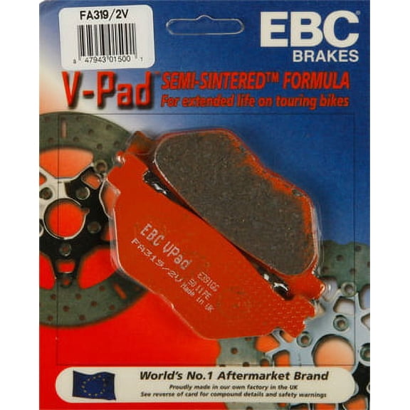 EBC FA319/2V Semi-Sintered V Brake Pads