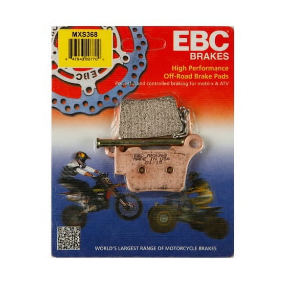 EBC MXS Race Sintered Brake Pad - Rear for Suzuki RM80 1996-2001