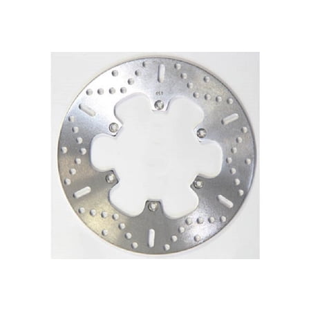 EBC Motorcycle Brake Rotor - Rear Left for BMW F650CS Scarver 17” Cast Wheel 2000-2007