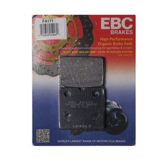 EBC Organic Brake Pad - Front for BMW K75/75-S (ABS Model) 1990-1996