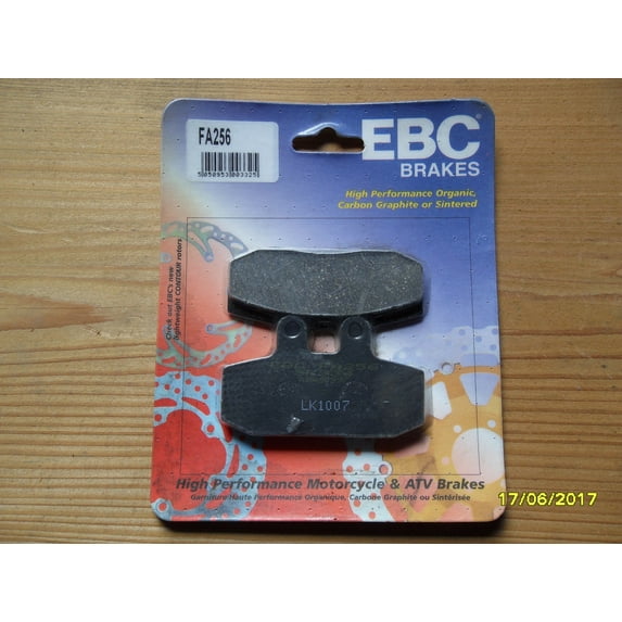 EBC Organic Brake Pad - Rear for Aprilia Scarabeo 150 1999-2006