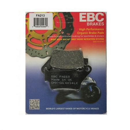 EBC Organic Brake Pad - Rear for KTM 350 MX Grimeca Calipers 1990-1991