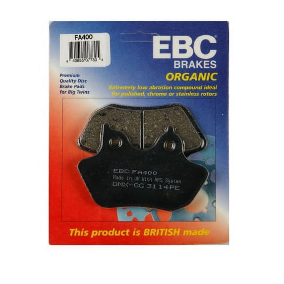 EBC Organic Brake Pad for Harley-Davidson FXDS-CON Dyna Convertible 2000-2002