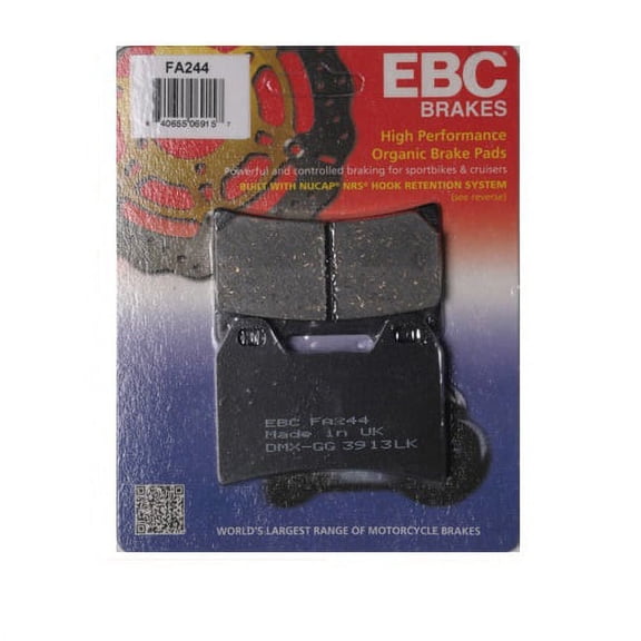 EBC Organic Brake Pad for Victory Vegas Jackpot 2006-2007
