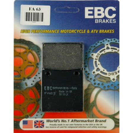 EBC Organic FA Series Brake Pad - Rear for Suzuki Bandit 600 (Left) 2000-2003