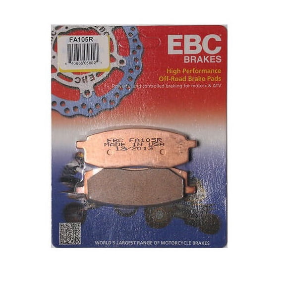 EBC R Series Sintered Brake Pad - Front for Kawasaki KD80 1980-1987