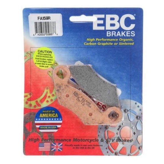EBC R Series Sintered Brake Pad for Polaris Worker 335 4x4 1999-2000