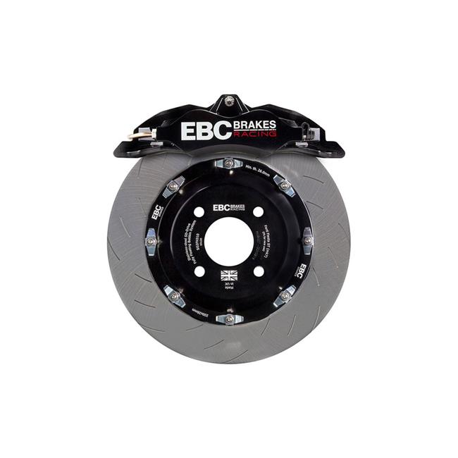 EBC Racing 0409 Volkswagen GTI (Mk5) Black Apollo4 Calipers 330mm