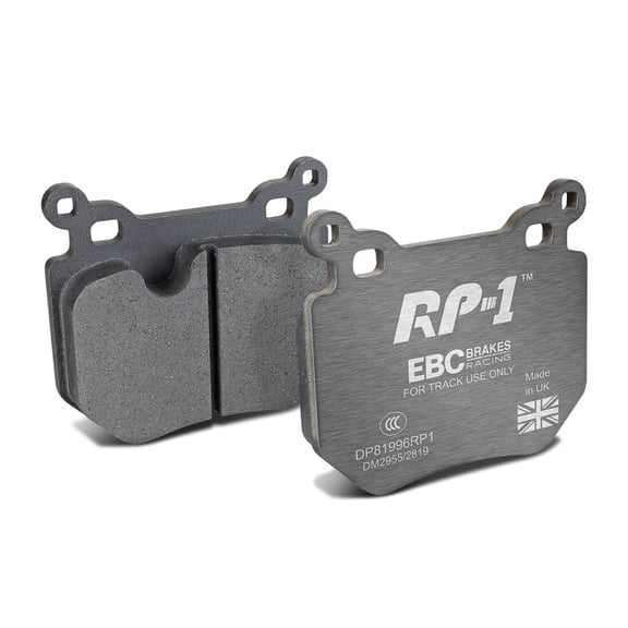 EBC Racing 11-13 BMW 1 Series (E82) Coupe RP-1 Race Rear Brake Pads Fits select: 2011 BMW 1M
