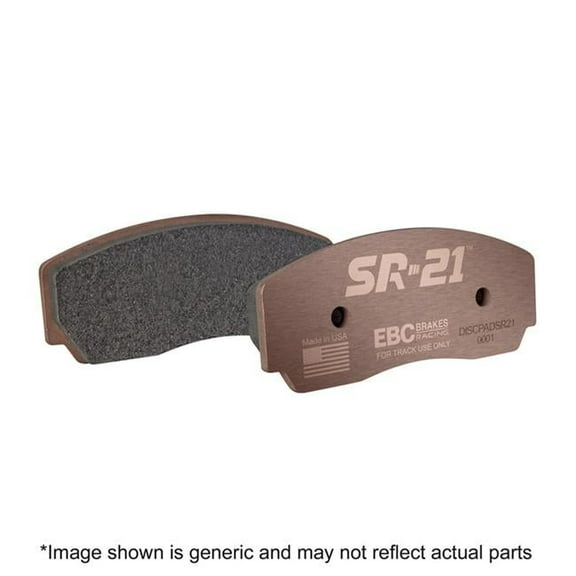 EBC Racing 13-19 Chevrolet Corvette Stingray (C7) 6.2L S/C SR-21 Sintered Race Rear Brake Pads