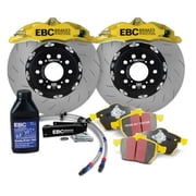 EBC Racing 14-19 BMW M3 F80/F82/F87 3.0T Yellow Apollo-4 380mm Rotors Front Big Brake Kit