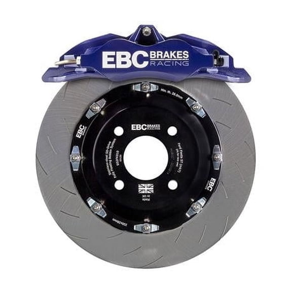 EBC Racing 2016+ Mazda MX-5 (ND) Blue Apollo-4 Calipers 330mm Rotors Front Big Brake Kit