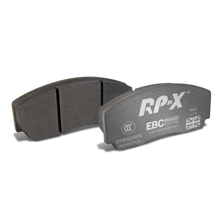 EBC Racing 93-00 Aston Martin Virage 5.3L (AP Caliper) RP-X Front Brake Pads - DP8002RPX Fits select: 2000-2003 LOTUS ESPRIT