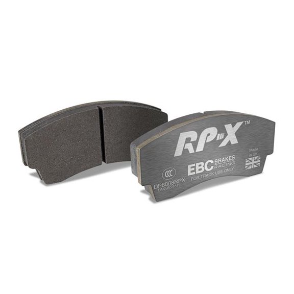 EBC Racing 99-02 Noble M12 2.6L Twin Turbo RP-X Rear Brake Pads - DP8008RPX Fits select: 2000-2003 LOTUS ESPRIT