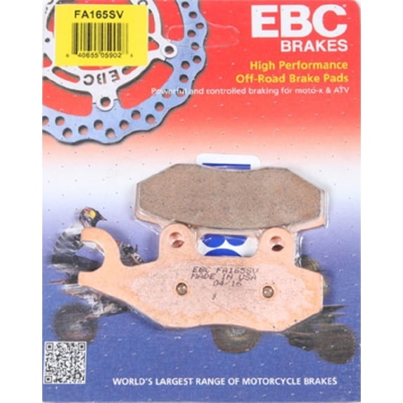 EBC SV Series Severe Duty Brake Pad - Rear for E-TON Viper R 150 2005-2009