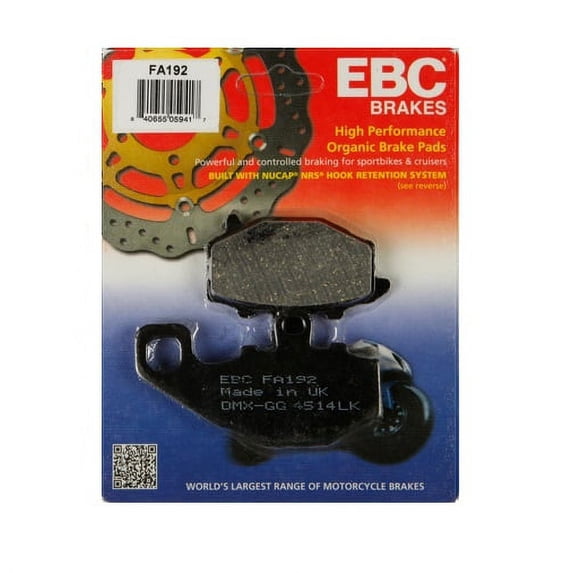 EBC Sport Carbon X Brake Pad - Rear Left for Kawasaki ZZR 600 2005-2008