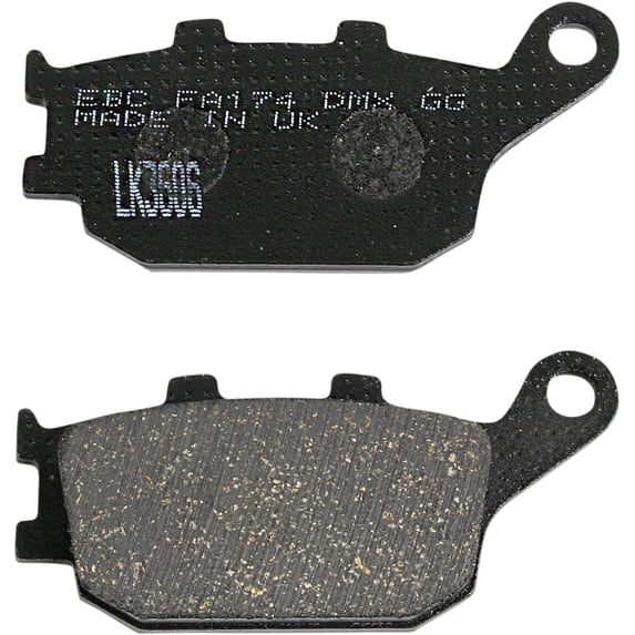 EBC Sport Carbon X Brake Pad - Rear Left for Yamaha YZF R6 2005-2013