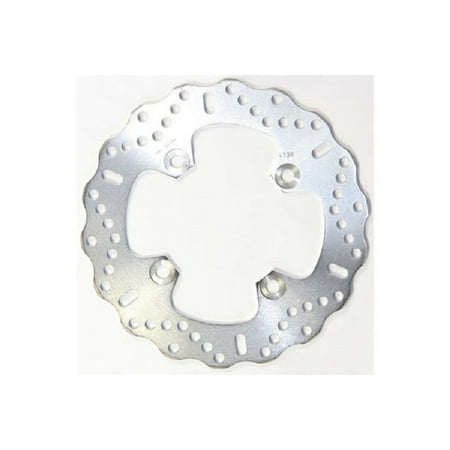 EBC Stainless Steel Brake Rotor - Rear Left (Contoured Profile) for Kawasaki Ninja ZX-10R 2004-2007