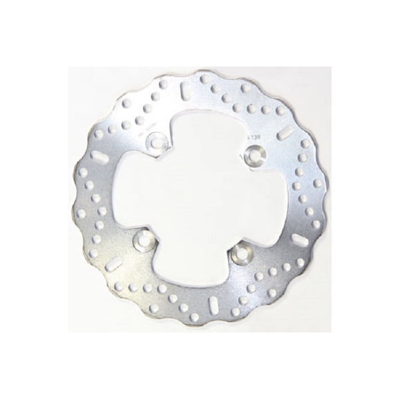 EBC Stainless Steel Brake Rotor - Rear Left (Contoured Profile) for Kawasaki ZZR 600 2005-2008