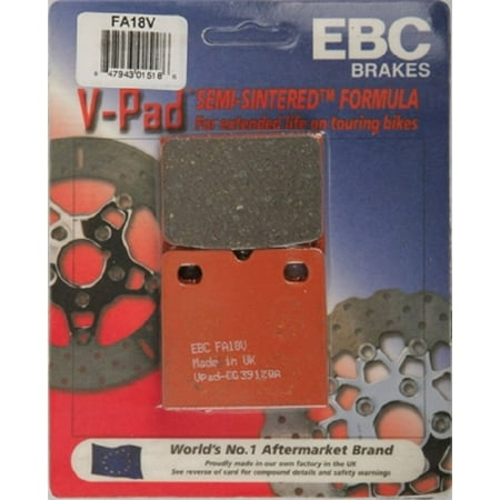 EBC V Series Semi Sintered Brake Pad - Front for BMW R45/45N (Twin Rotor With Brembo Caliper) 1978-1985