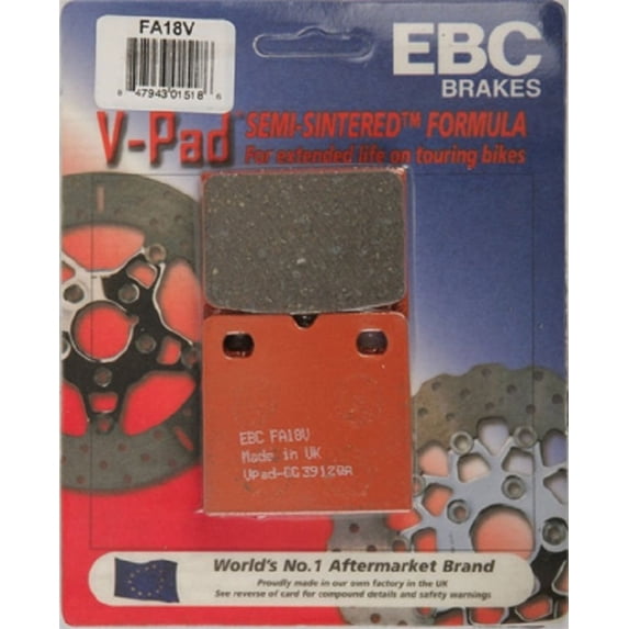 EBC V Series Semi Sintered Brake Pad - Front for Ducati 860 GT/GTS 1975-1976