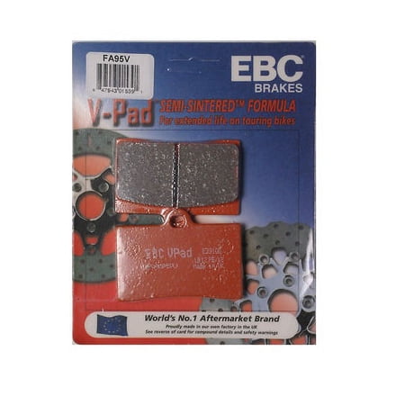 EBC V Series Semi Sintered Brake Pad - Front for Moto Guzzi California 1100 EV 1997-2001