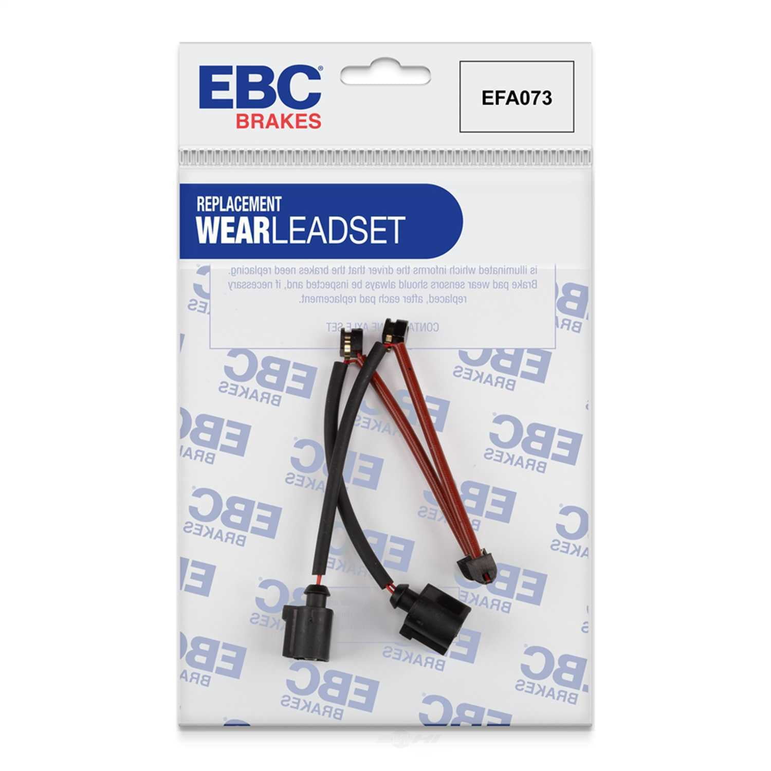 EBC WEAR LEAD Fits select: 2007-2015 AUDI Q7, 2003-2006 PORSCHE CAYENNE