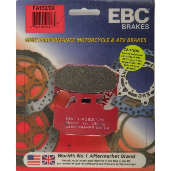 EBC X Series Brake Pad for Kawasaki KDX220R 1997-2006
