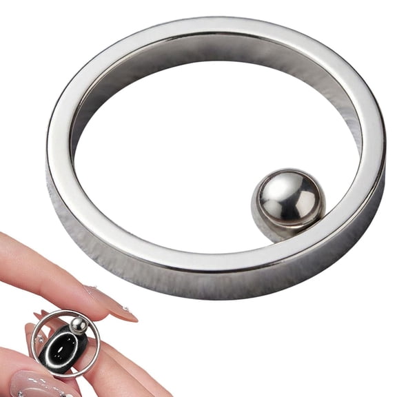 EBCUE French Cat Eye Magnet Set Cat Eye Magnet for Nails, 2 in1 Scissor-Shaped Nail Magnet Tool for Gel Nail Polish, 3D French Tip Effect Cat Eye Magnetic for Salon & Home DIY