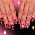 thumbnail image 1 of EBCUE Halloween Press on Nails Almond Medium Fake Nails Black White Gradient Glue on Nail Goth False Nails with Bat Spider Web Designs Glossy Reusable Stick on Nail for Women Girls 24Pcs, 1 of 5