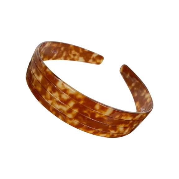EBCUE Thick Tortoise Shell Headband with Teeth for Women,2026 New 1.5in No Slip Wide Retro Plastic Headbands, for Girls
