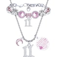 thumbnail image 1 of EBE EmmasbyEmma 11th B-Day Girl Charm Bracelet, Necklace, Party Supplies, Blue Decor, 1 of 10