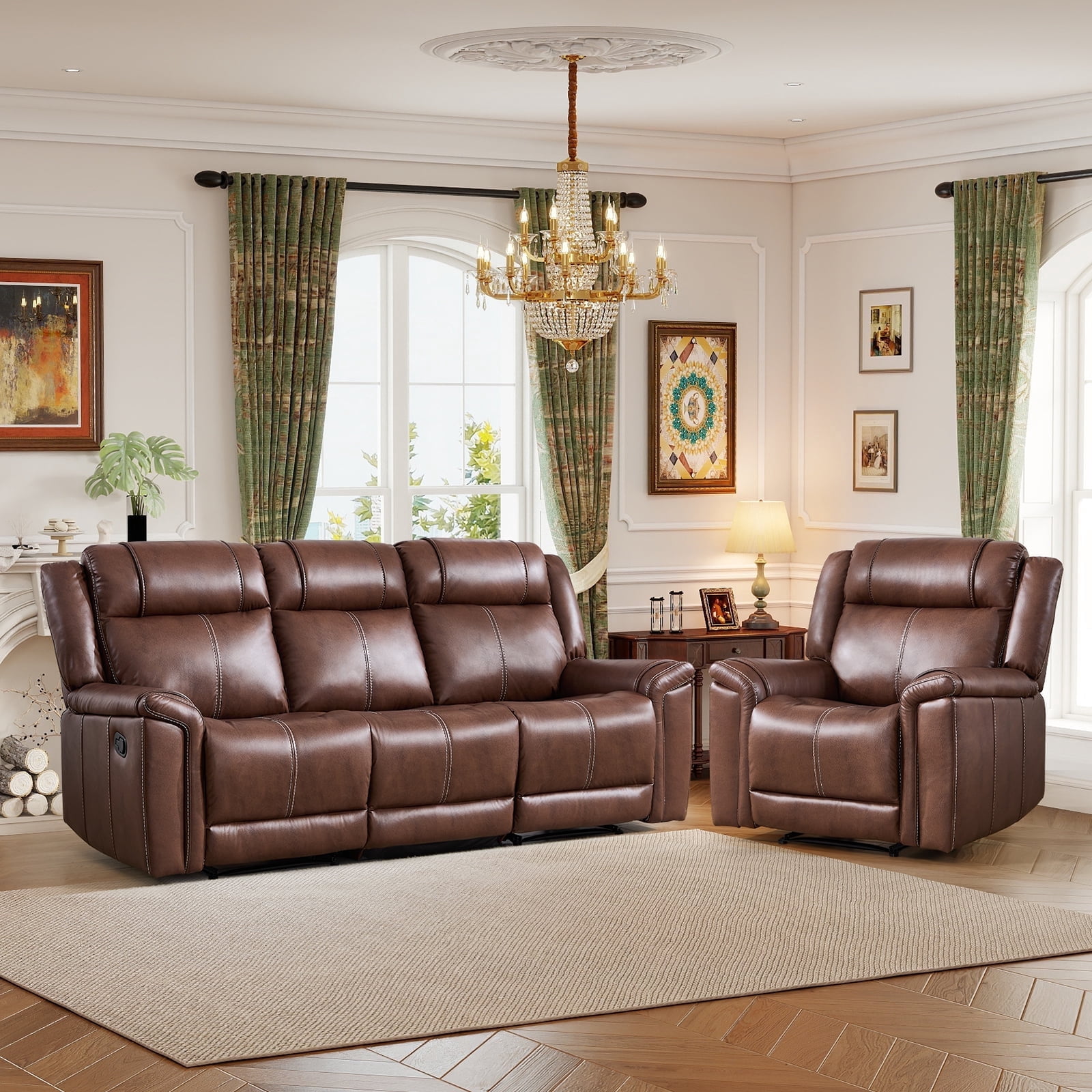 Ebello Recliner Sofa Set