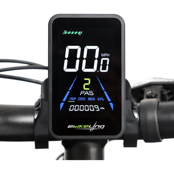 EBIKELING 24V/36V/48V/52V Ebike NC81 Waterproof Color Display Speedometer Control Panel - Odometer for Electric Bicycle