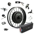 thumbnail image 1 of EBIKELING Waterproof Ebike Conversion Kit with Battery 20" Fat Tire Direct Drive Front or Rear Wheel Electric Bike Conversion Kit Ebike Battery & Charger Included 1500W 1200W Electric Bike for Adults, 1 of 8