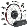 thumbnail image 1 of EBIKELING Waterproof Ebike Conversion Kit with Battery 26" Direct Drive Rear Wheel Mountain Bile Rim Electric Bike Conversion Kit Ebike Battery & Charger Included 1500W 1200W Electric Bike for Adults, 1 of 8