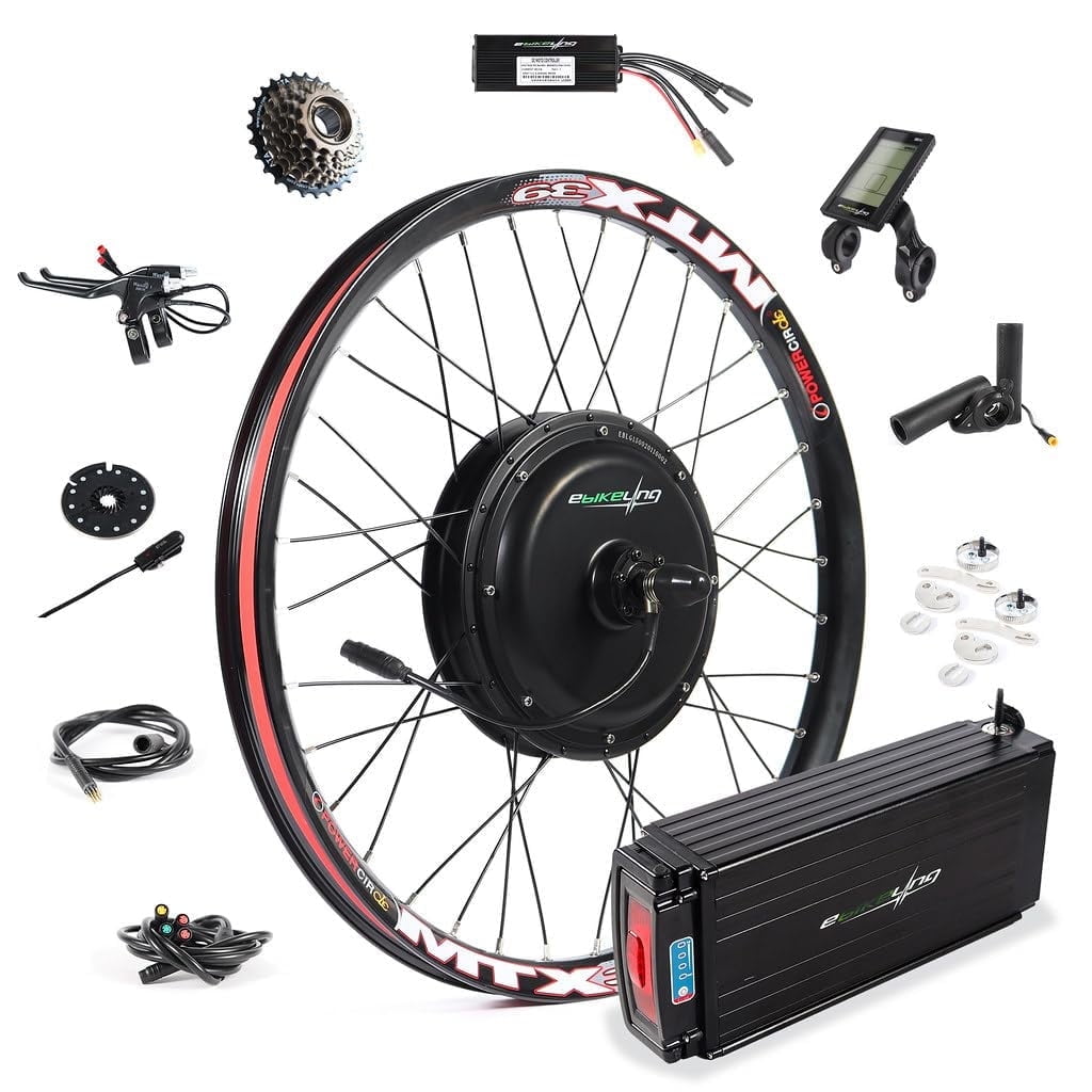 Fresh Look at Ebikeling Waterproof Ebike Conversion Kit With Battery 26 Direct Drive