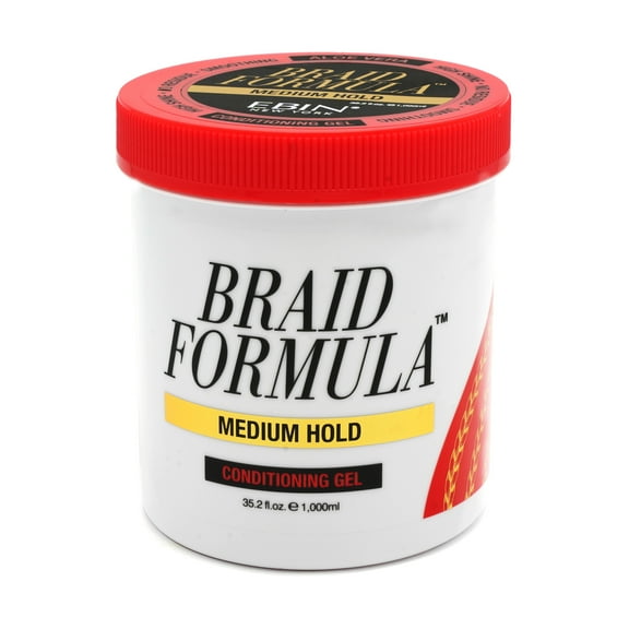 Ebin New York Braid Formula, Conditioning Gel, Medium Hold 35.2oz