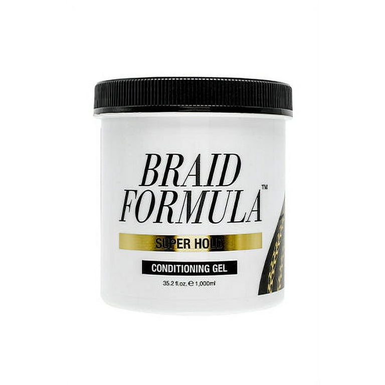 EBIN NEW YORK Braid Formula Conditioning Gel, Super Hold, 35.2 Oz | Great for Braiding, Twisting, Edges, No Residue, No Flaking, Strong Hold, High EBIN NEW YORK Braid Formula Conditioning Gel, Super Hold, 35.2 Oz | Great for Braiding, Twisting, Edges, No Residue, No Flaking, Strong Hold, High