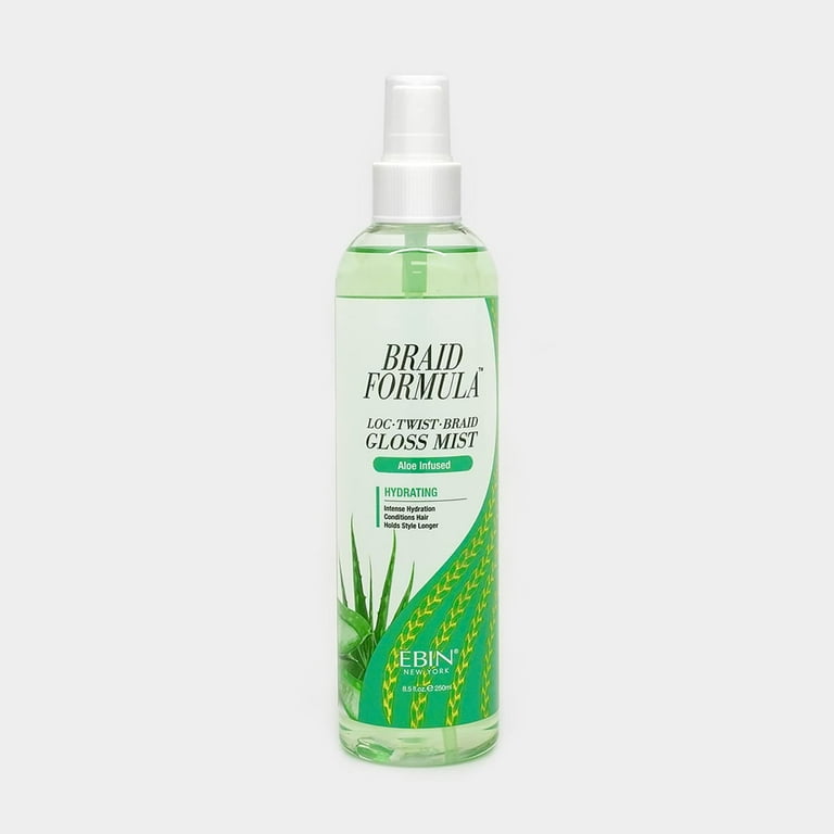 MDNAエムディエヌエース インビゴレーティング ミスト 150ml 7本セット EBIN NEW YORK Braid Formula Loc Twist Gloss Mist, Aloe Infused