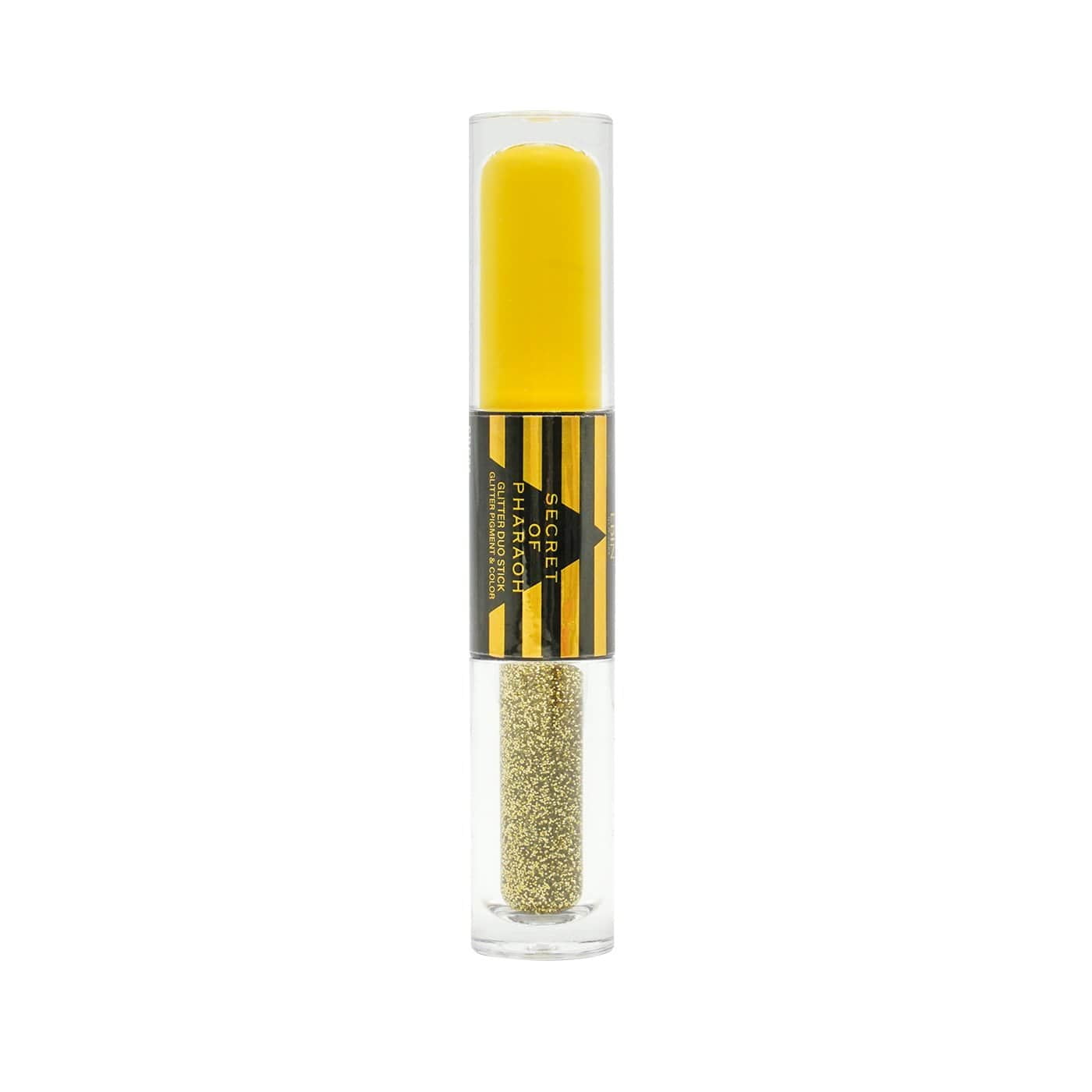 EBIN New York Secret of Pharaoh Glitter Duo Stick SUN GODDESS Yellow